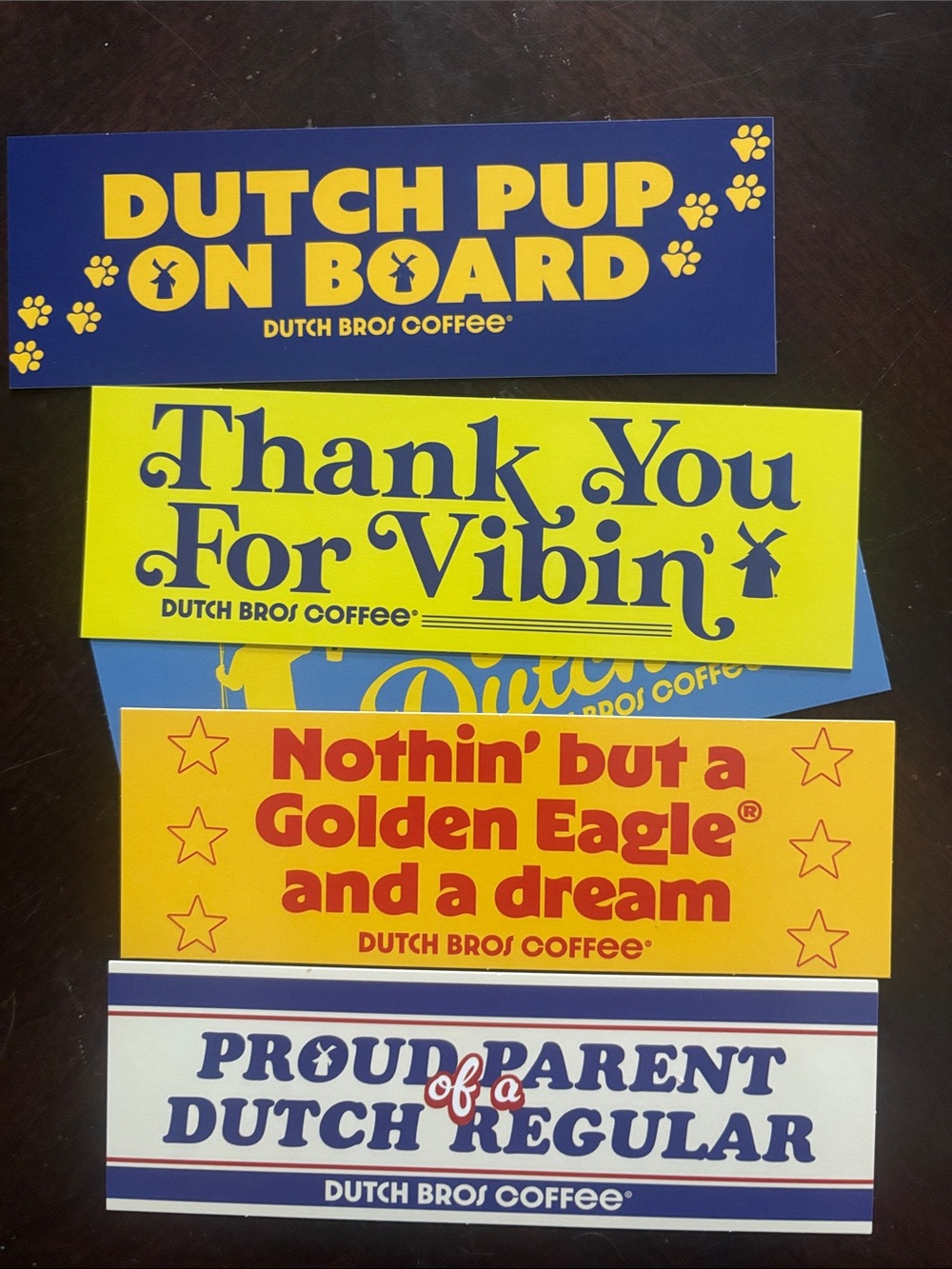 Dutch Bros Sticker Set